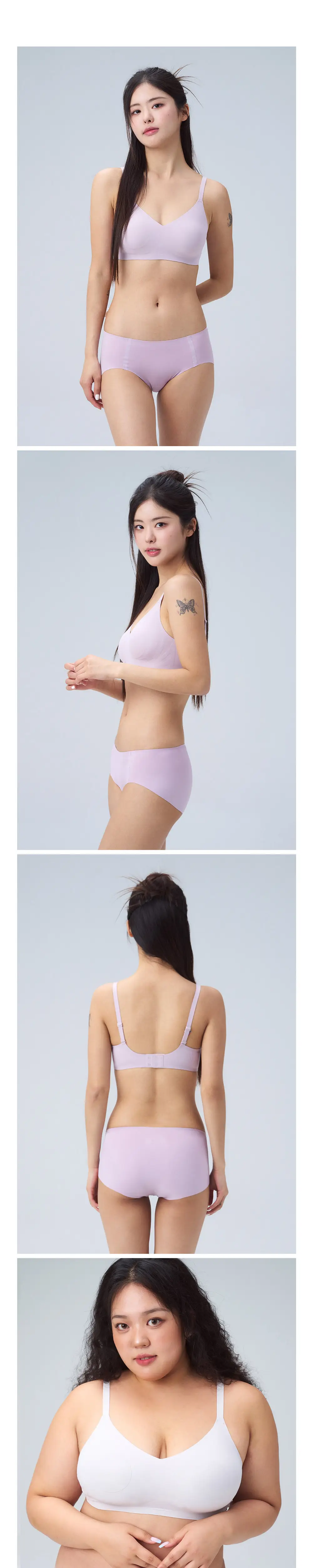 [컴포트랩] 디테일 니플 브라렛 4colors / 6Size 상세페이지 4